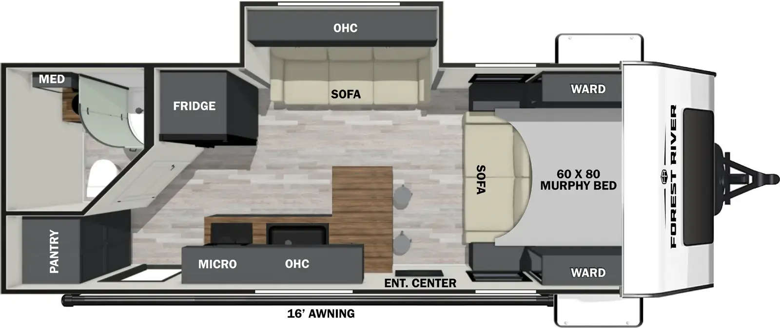 Ibex 19MSB Floorplan